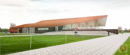 Veensche Boys clubhuis ontwerp