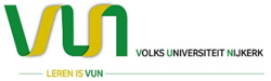 Logo Volksuniversiteit Nijkerk VUN