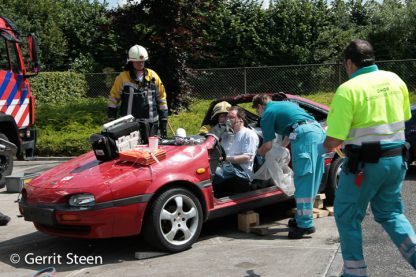 Oefening hulpdiensten Hoevelaken
