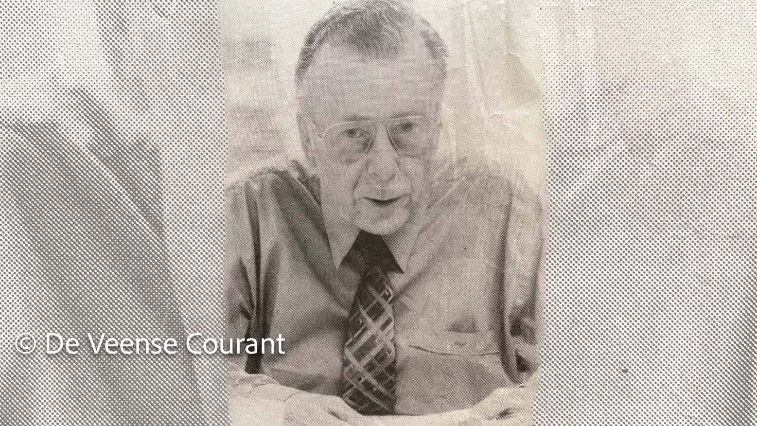 Terug in de tijd: Meester Arie Woudenberg 1928 – 2005