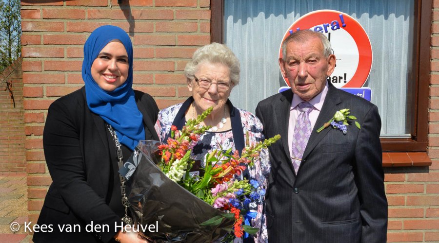 Breunis en Paula van der Kieft 60 Jaar getrouwd