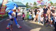 Ook veel Nijkerkse kinderen met Sonic op de foto