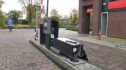Parkeerinstallatie bij Boni Nijkerk omver gereden