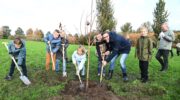 School Holk assisteert wethouder met Boomplantdag