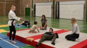Judoka Nadiah Krachten komt langs in sporthal Watergoor