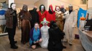 200 zwemmers tijdens Halloween in Nijkerkse zwembad
