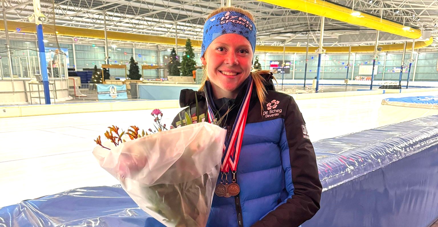 Nijkerkse Sofie Bouw mag starten op NK afstanden