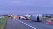 File veroorzaakt derde ongeval op A28