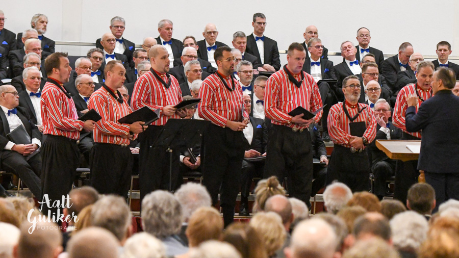 Nieuwjaarsconcert – Christelijk Streekmannenkoor Noord- West Veluwe Nijkerk mmv Urker Mans Formatie