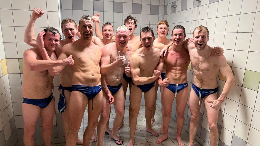 Waterpolo Heren Flevo starten het seizoen met thuiszege (12-9)