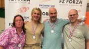 Badmintonclub Hoevelaken wint 2de plaats op NK