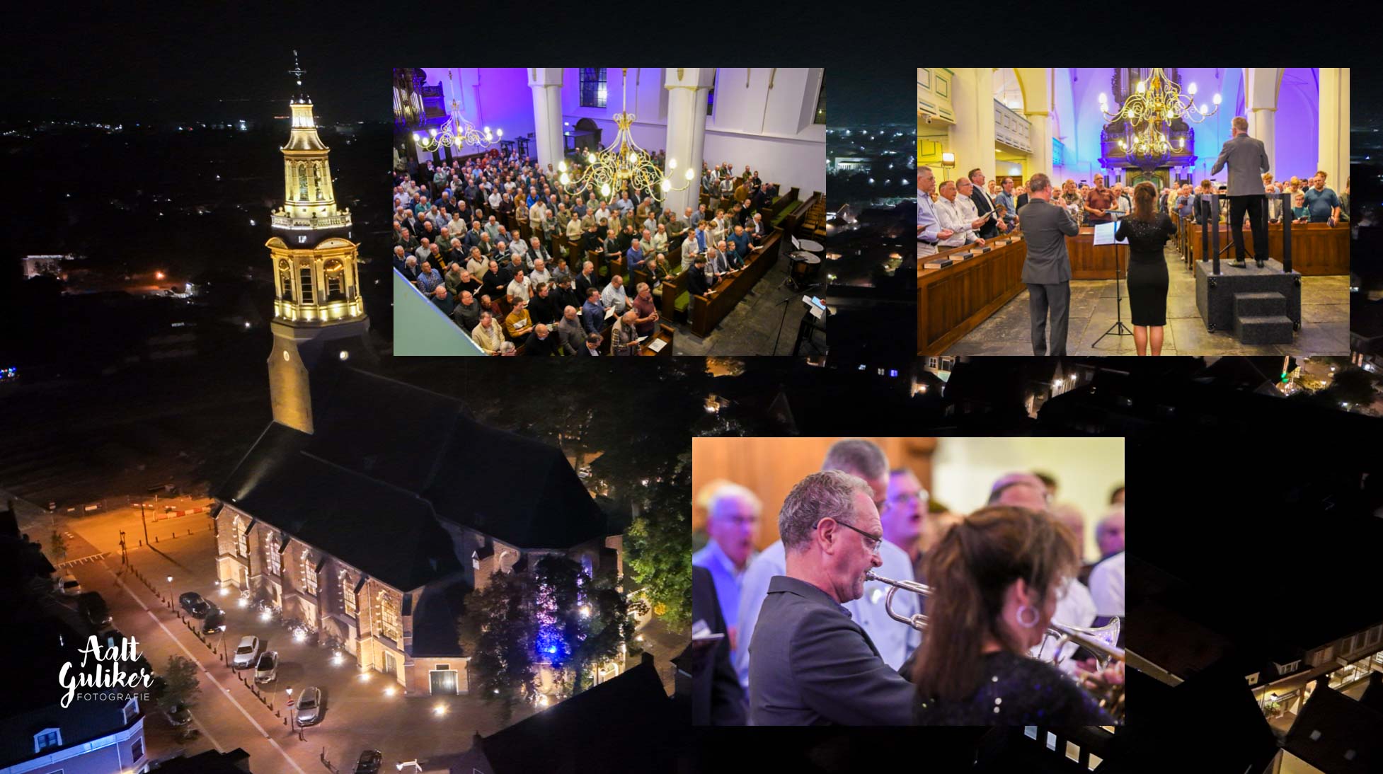 Tweede editie Mannenzang in Grote Kerk Nijkerk