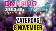 Dancingparty in ’t Koetshuis op 8 november
