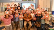 Nieuwste boek Fred Eggink voorgelezen bij Kindcentrum Oranje Nassau