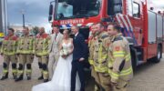 Brandweerman Pieter trouwt zijn Chantal