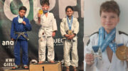 Daniel van Drie tweemaal prijs op judopodium