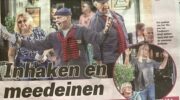 Zeemanskoor Nijkerks Welvaren prominent in de Telegraaf