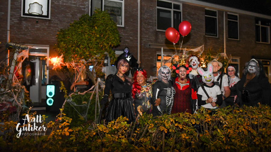 Halloweenfeest brengt honderden griezelaars op de been in Nijkerk