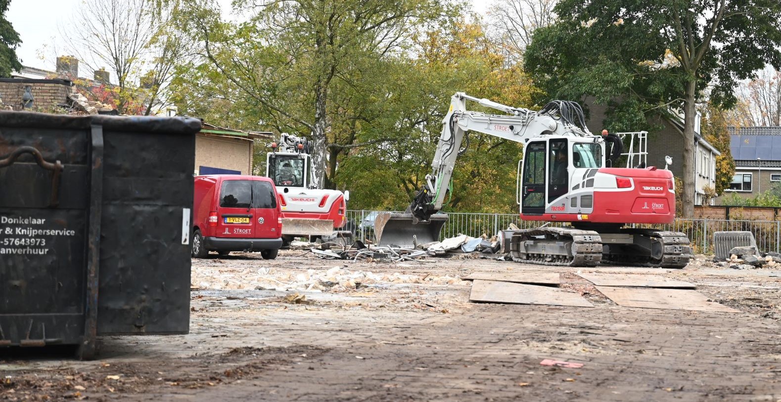 Schoolgebouw kindercampus Blokhuus ligt plat