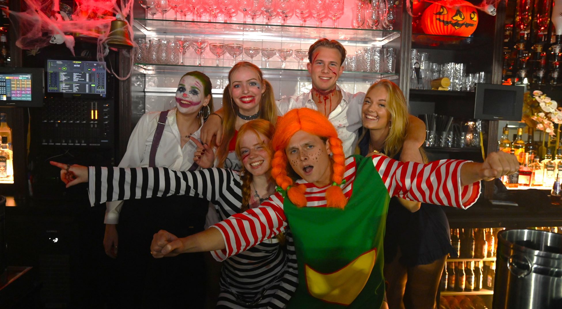 Halloweenfeest bij De Dorstige Baron Nijkerk