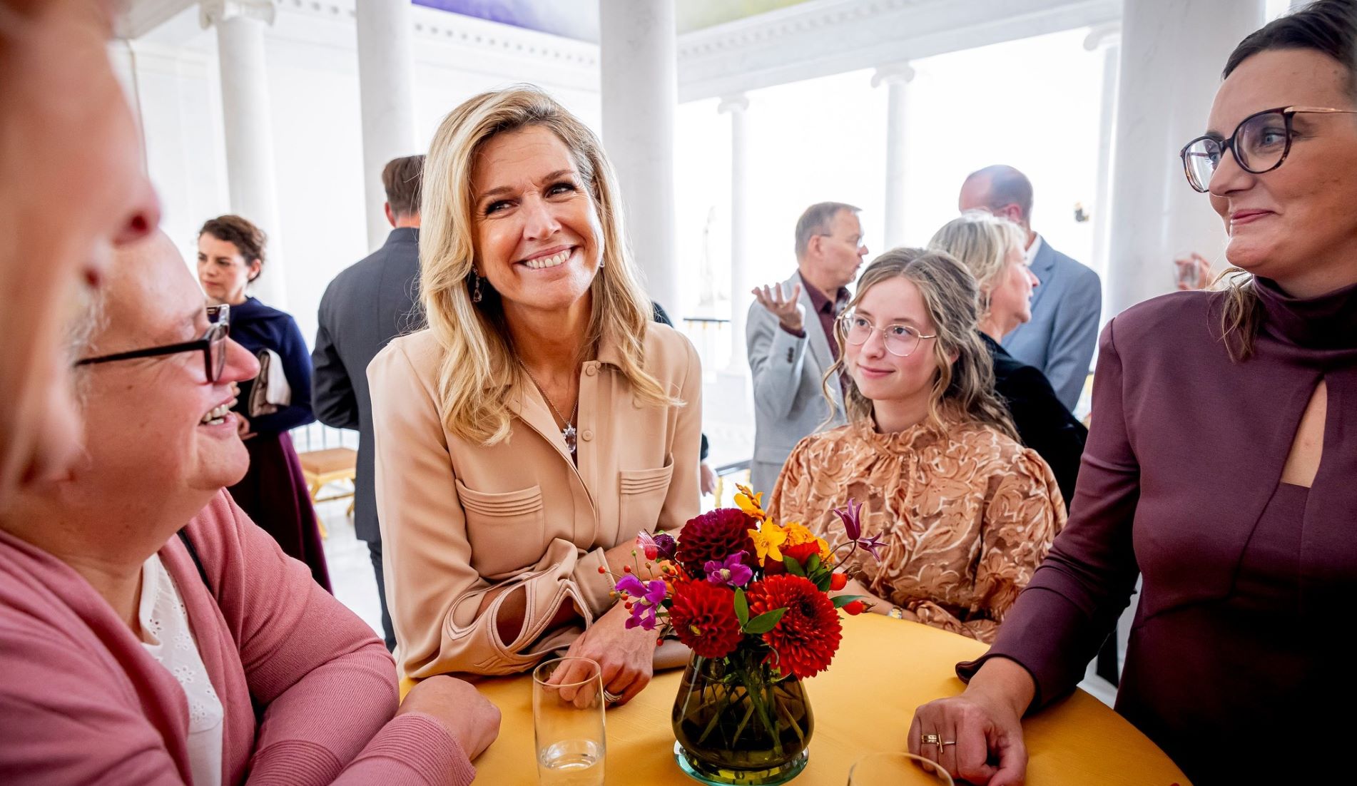 Nijkerkse Jolanda bij koningin Maxima