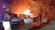 Opnieuw auto in de brand op Van Oldenbarneveltstraat Nijkerk