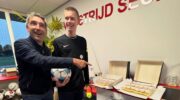 Scheidsrechters sc Hoevelaken verrast met gebak
