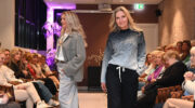Bruin en grijs voeren de boventoon in modeshow Scarabee Nijkerk