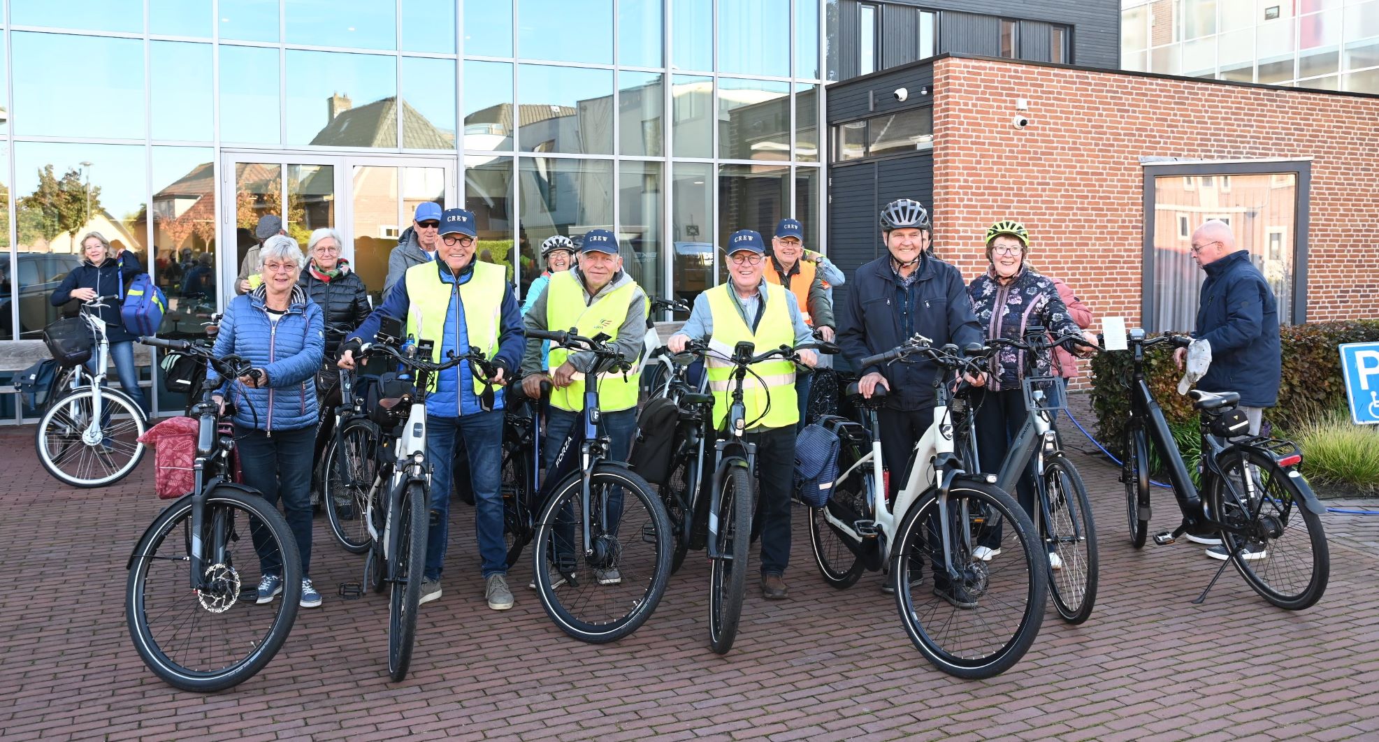 Gezellige fietstocht vanuit de Kruiskerk