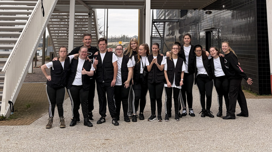 Bouncies van Badabounce dansen zich naar brons op Special Olympics