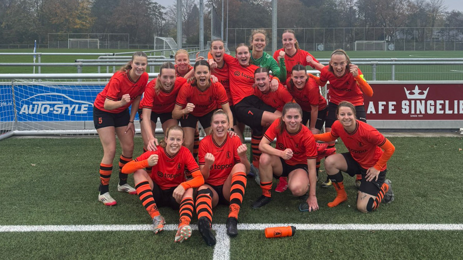 Sparta Nijkerk VR1 verovert koppositie na minimale zege op Helpman