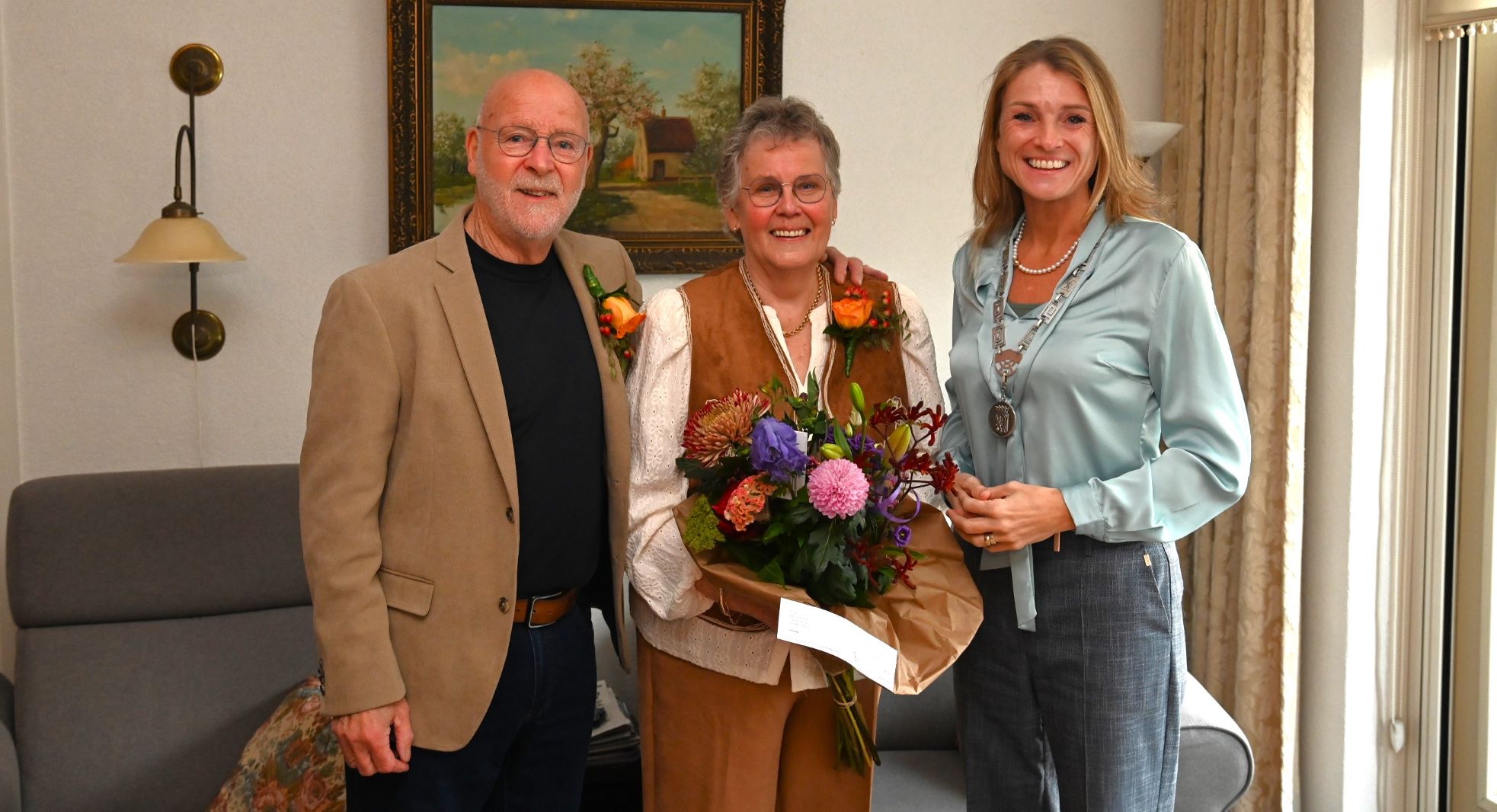 Aart en Joke Dekker (Hoevelaken) zestig jaar getrouwd