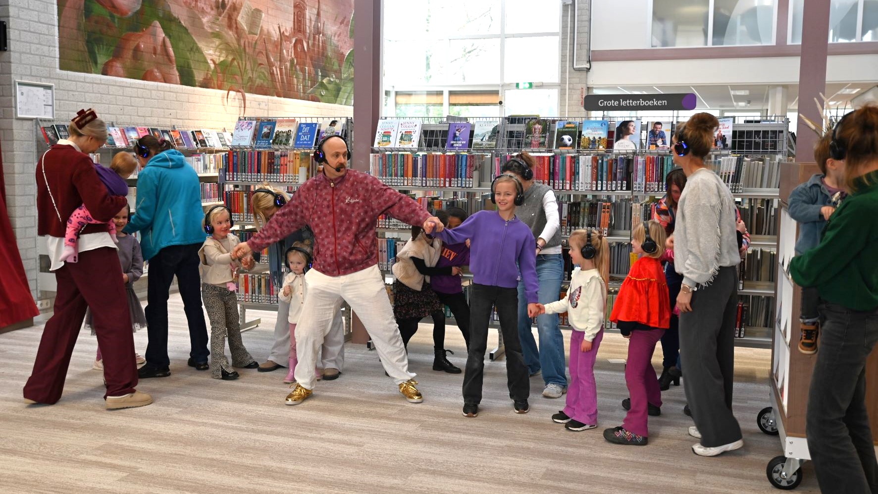 Silent Sinterklaasdisco in bibliotheken Nijkerk en Hoevelaken