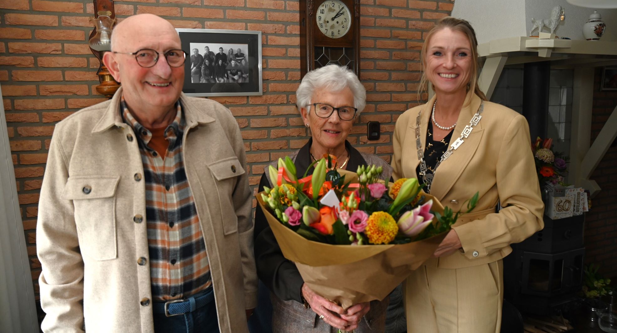 Jan en Gree Dokter 60 jaar getrouwd