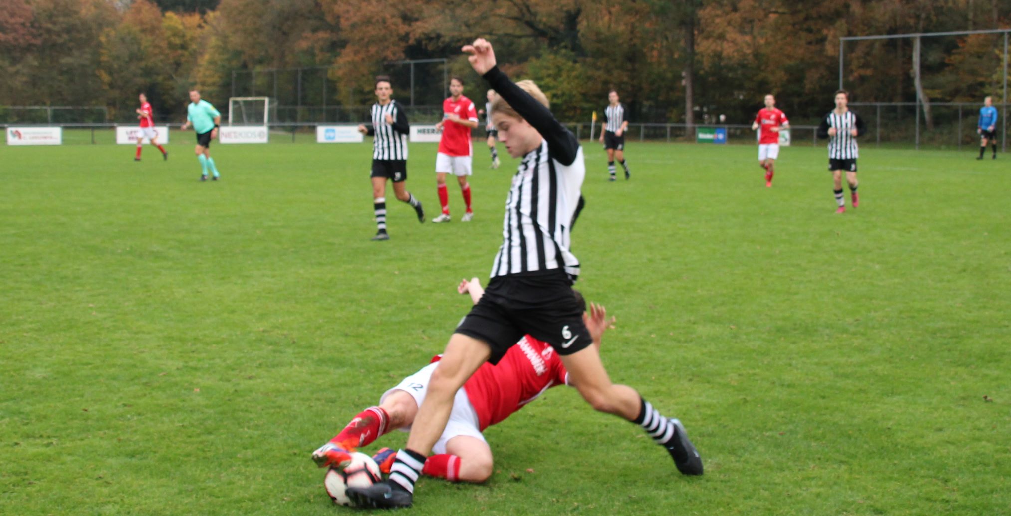 sc Hoevelaken naar winst in Laren