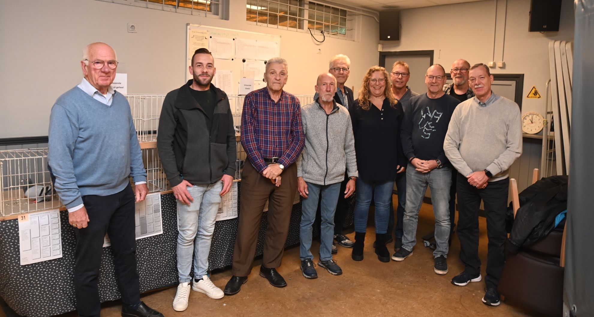 Geslaagde postduivententoonstelling Nijkerk