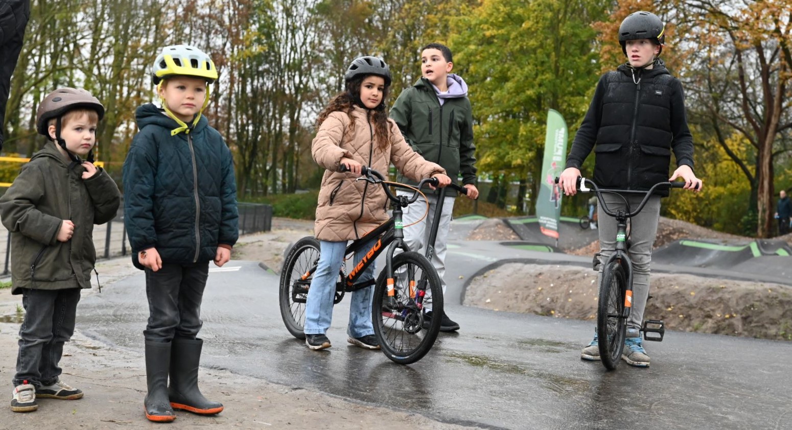 Hoevelaken heeft eigen Pump Track baan