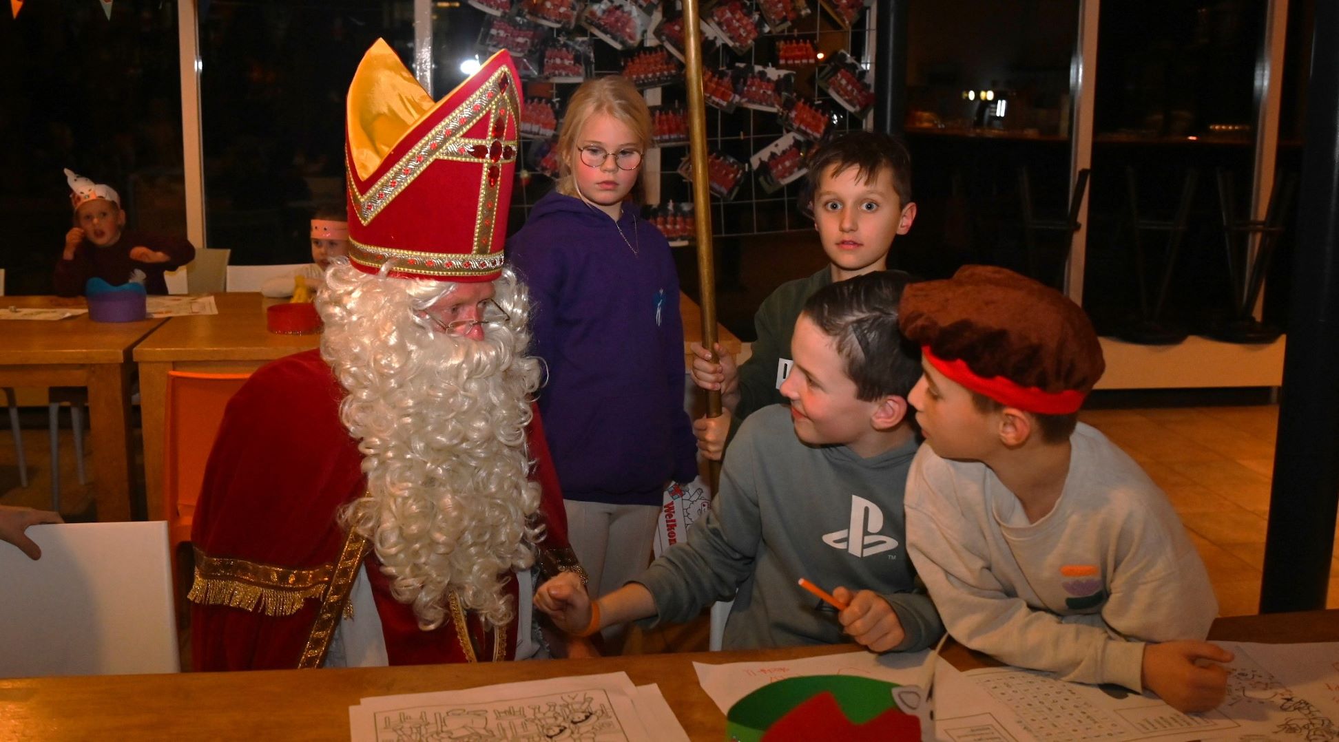 Sinterklaas bezoekt Korfbal Nijkerk
