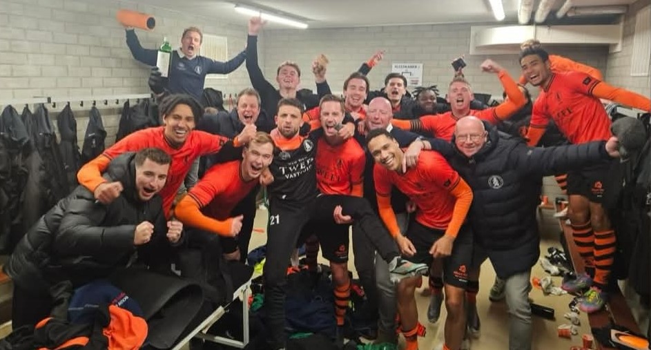 Sparta Nijkerk nestelt zich in de top na zege in Hoogeveen