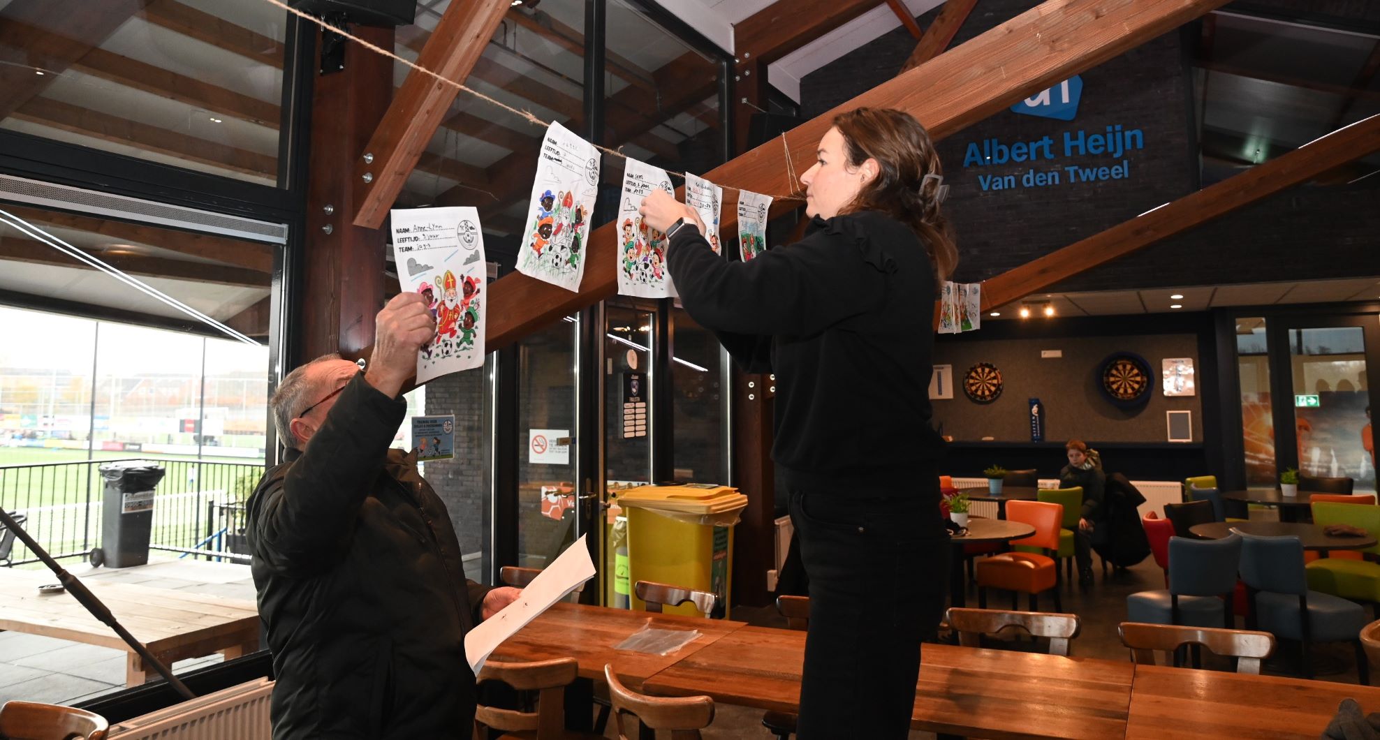Sinterklaas kleurplaten bij Veensche Boys