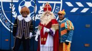 Sinterklaas laat zijn neus zien bij Veensche Boys
