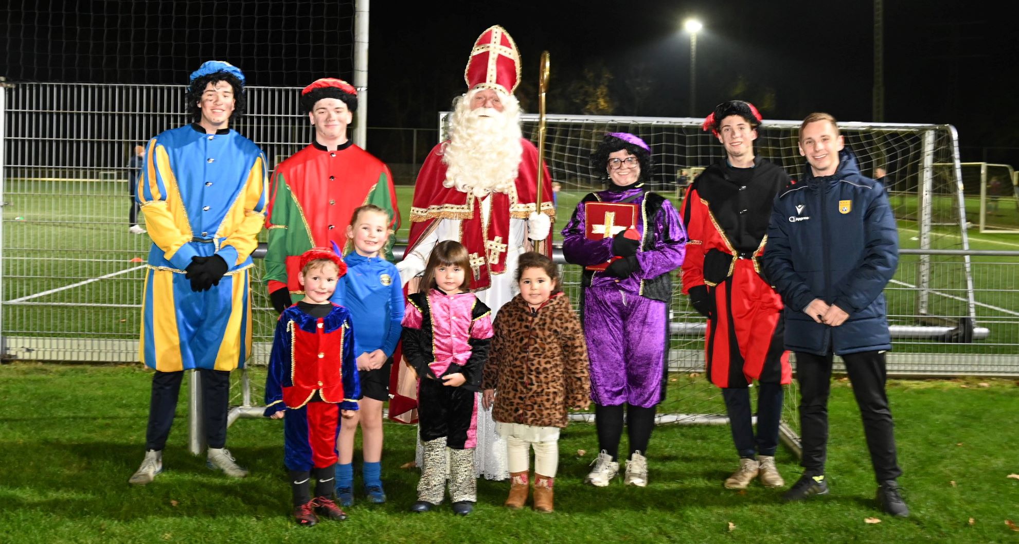 Sinterklaas komt kijken bij de Welpen van NSC Nijkerk