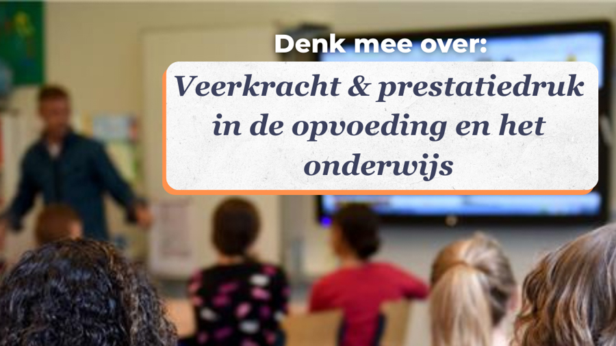 CDA Nijkerk-Hoevelaken organiseert bijeenkomst over veerkracht en prestatiedruk bij kinderen en jong