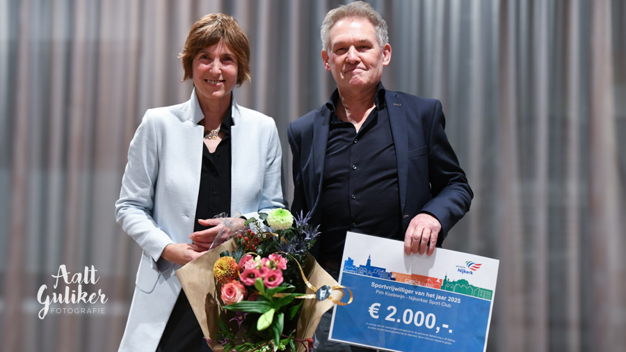 Pim Koelewijn is sportvrijwilliger van het jaar