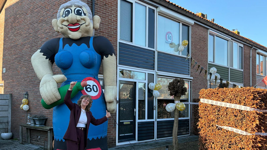 Tonnie Kas uit Nijkerkerveen viert 60e verjaardag
