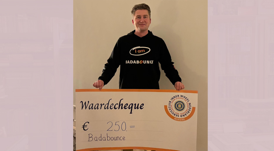 InnerWheel trakteert Badabounce op 250 euro