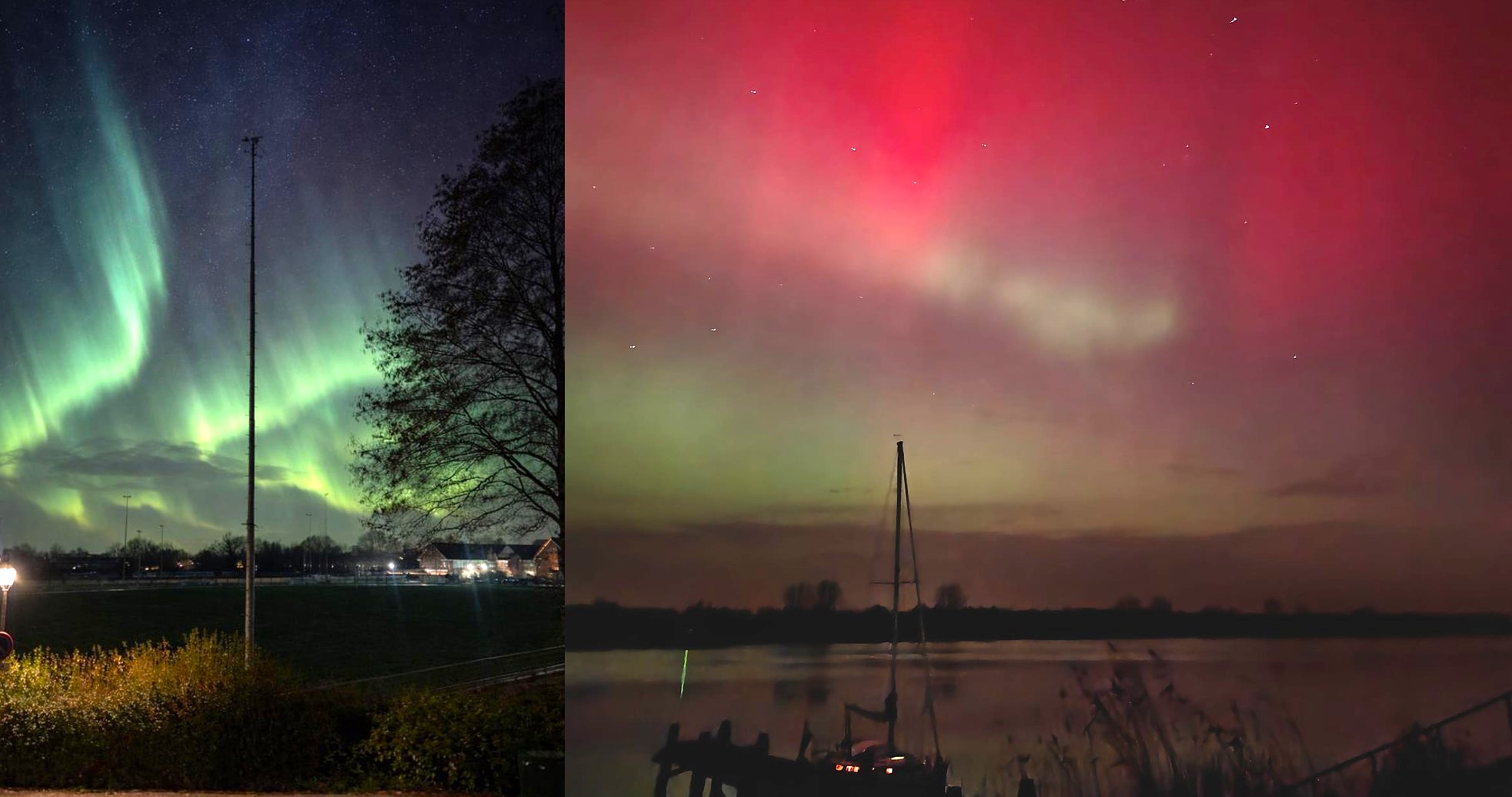 Nijkerk geniet van het Noorderlicht