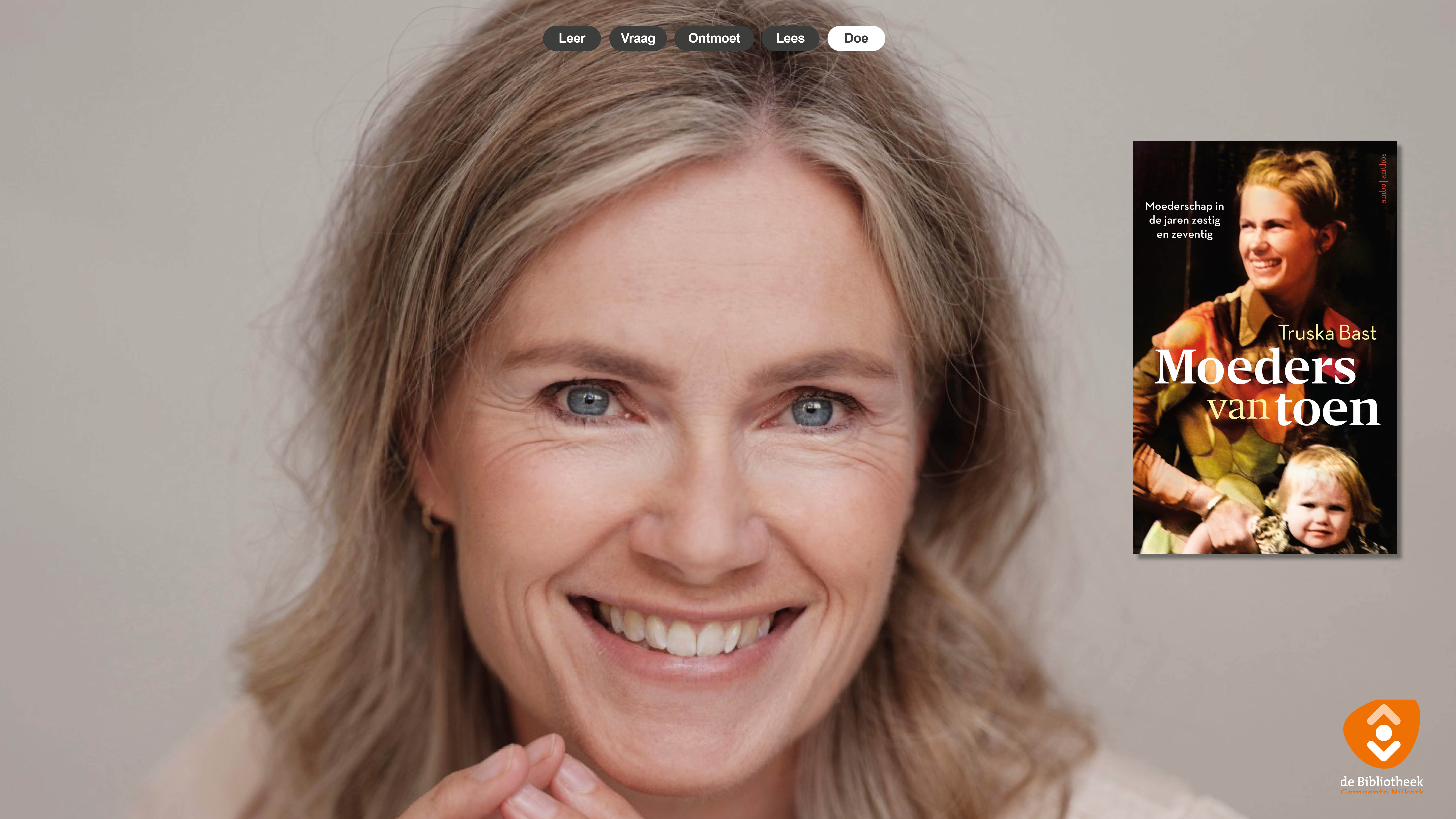 Meet & Greet met auteur Truska Bast in de bibliotheek