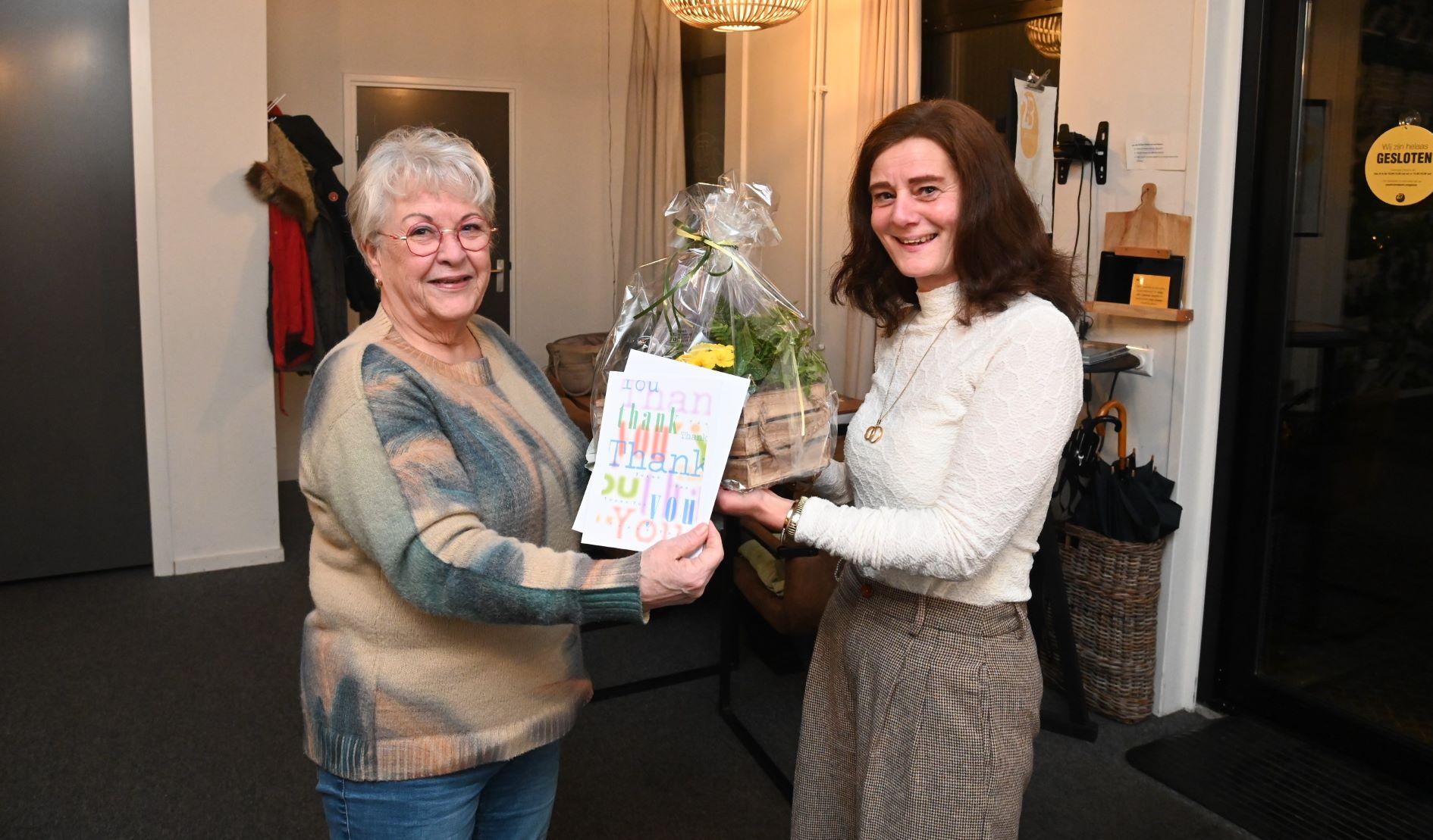 Coördinator Els Blankesteijn neemt afscheid van buurthuis Paashuis