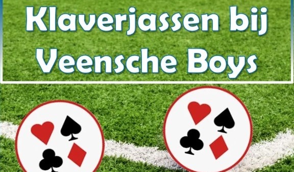 Klaverjassen bij Veensche Boys op 13 februari